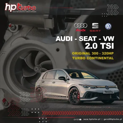 Hybrid Turbo Audi, Seat, Volkswagen - MK8 Golf VIII R, Cupra Leon, Cupra Formentor, Audi S3 (+) 2.0 TSI 320CV | CONTINENTAL 06Q145703C